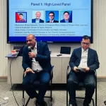 Wakil Menteri Komunikasi dan Digital Nezar Patria di The Asia Get Together di London Tech Week 2025. Foto: Kementerian Komunikasi dan Digital