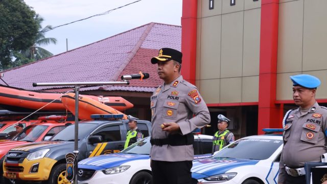 Polres Asahan Gelar Apel Kesiapan Tanggap Darurat Bencana Tahun 2025