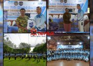 Rutan Kelas I Medan Gelar Fisik Mental dan Disiplin Sekaligus Salurkan 50 Paket Bantuan Sosial di Kampung Ladang
