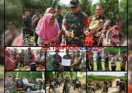 Danrem 022/PT : Dengan Semangat TMMD Mewujudkan Pemerataan Pembangunan dan Ketahanan Nasional di Wilayah