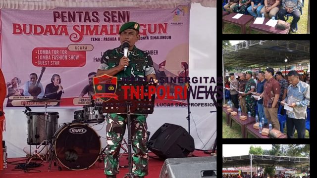 Pentas Seni Budaya Simalungun Meriah, Kodim 0207/Simalungun Apresiasi Kreativitas Generasi Muda