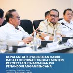 Kepala Staf Presiden M.Qodari Hadiri Rapat Bersama Kementerian PMK