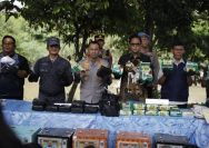 Lapak Narkoba Escobar Sumut Digrebek Timgabungan Sinergitas TNI-Polri