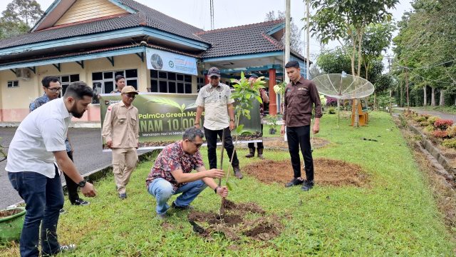 *PTPN IV Kebun Bah Birung Ulu Dukung Program Gerakan Menanam Pohon*