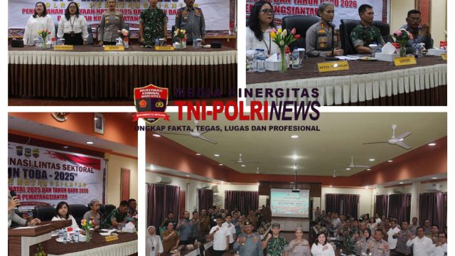 Dandim 0207/Simalungun Hadiri Rakor Lintas Sektoral Pengamanan Perayaan Natal Tahun 2025 dan Tahun Baru 2026, di Wilayah Kota Pematangsiantar