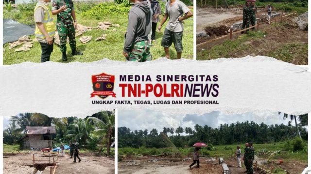 Dandim 0308/Padang Pariaman Tinjau Progres Pembangunan KDKMP di Nagari Sunur