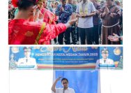 Safari Natal di Gereja Katolik Paroki Santo Antonius Dari Padua, Rico Waas Ajak Warga Saling Menguatkan dan Memulihkan Medan Pascabanjir