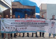 Personil Kodim 0207/Simalungun Kawal Penyaluran Bantuan Untuk Warga Terdampak Bencana Alam