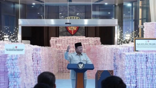 Presiden Prabowo Subianto,Langsung Saksikan Pengembalian Aset Negara 