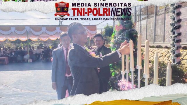 Penuh Kasih dan Harapan, Dandim 0207/Simalungun Hadiri Perayaan Natal Lapas Narkotika Kelas IIA Pematang Siantar