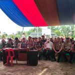 Mewakili Dandim, Kasdim 0207/Simalungun bersama Forkopincam Siantar Marimbun Ikuti Vidcon Panen Raya Swasembada Pangan Bersama Presiden RI
