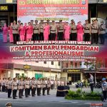 Kapolrestabes Medan Pimpin Sertijab PJU dan Kapolsek Jajaran