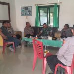 Pererat Sinergi TNI–Polri, Danramil 06/Perdagangan Sambut Kunjungan Kapolsek Baru