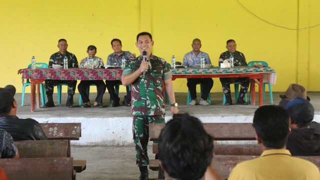 Dandim 0207/Simalungun Sosialisasikan TMMD Ke-127 Tahun 2026 di Nagori Bahapal Raya dan Limag