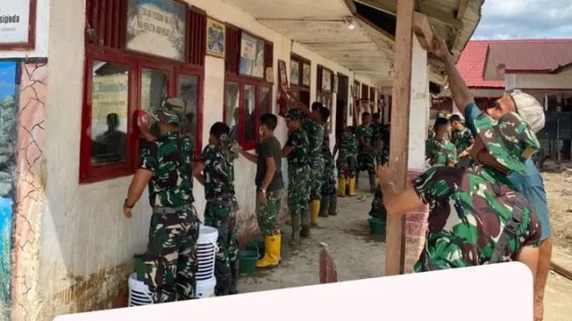Dari akses air bersih dan sosial, TNI AD membangun Sumur Bor dan MCK di Aceh