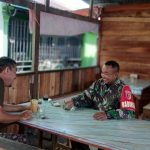 Babinsa 02/Sungai Limau Melaksanakan Komunikasi Sosial Dengan Warga Binaan 