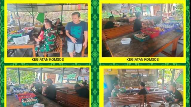 Babinsa Koramil 06/Kampung Dalam Jalin Silahturahmi Di Wilayah Binaan 