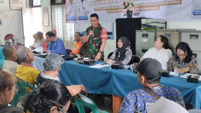 Babinsa Koramil Siantar Utara Hadiri Musrenbang, Dorong Pembangunan Jalan Lingkungan di Kelurahan Baru