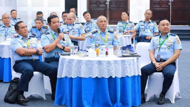 Staf Logistik TNI AU Gelar Rakorlog 2026, Fokus Transformasi Sistem Logistik