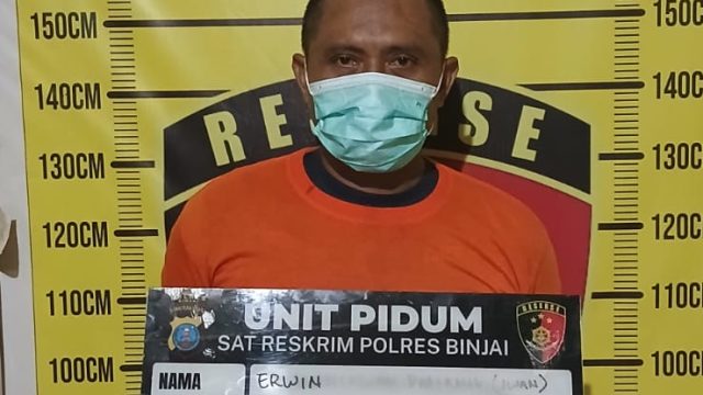 *Sat Reskrim Polres Binjai Bekuk Pencuri Mesin AC Indomaret*