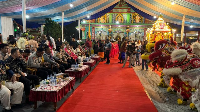 POLRES BINJAI TERJUNKAN PERSONIL AMANKAN PERAYAAN THAIPUSAM KE 146 