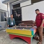 Unit Reskrim Polsek Pancur Batu Tahap II Kasus Judi Ikan-ikan , Tersangka dan Barang Bukti Diserahkan ke Kejaksaan.