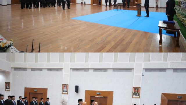 Perkuat Tata Kelola Organisasi, Kepala BSSN Lantik Sekretaris Utama dan Pejabat Pimpinan Tinggi Baru.