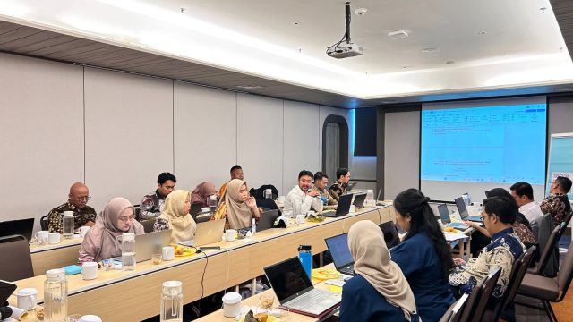 Perkuat Kerja Sama, Kemenko Polkam dan Perpustakaan Nasional RI Membahas Perpanjangan Nota Kesepahaman (MoU).