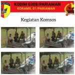 Demi Menjalin Hubungan Baik, Babinsa Koramil 01/Pariaman melaksanakan Komsos Dengan Warga Binaan