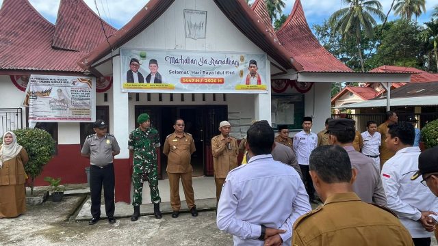 Danpos Serma Indra Hadiri Apel Gabungan Tingkat Kecamatan Di Sungai Geringging
