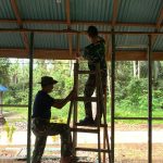 Semangat Membara,TMMD Ke - 128 Renovasi Mushola Jambu Putiah. Semangat Membara,TMMD Ke - 128 Renovasi Mushola Jambu Putiah.