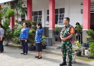 Babinsa Hadir di Sekolah, Suntik Semangat Belajar Generasi Muda Siantar Timur.