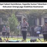 Apel Sabuk Kamtibmas, Kapolda Sumut Tekankan Kekuatan Sinergi Jaga Stabilitas Keamanan. Apel Sabuk Kamtibmas, Kapolda Sumut Tekankan Kekuatan Sinergi Jaga Stabilitas Keamanan.