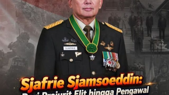 Sjafrie Sjamsoeddin: Dari Prajurit Elit hingga Pengawal Presiden, Kini Memegang Kendali Pertahanan Negara.