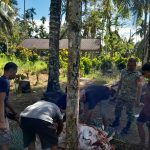 Pemotongan Hewan Qurban di Surau Darrusalam Nagari Lareh Nan Panjang Barat. Pemotongan Hewan Qurban di Surau Darrusalam Nagari Lareh Nan Panjang Barat.