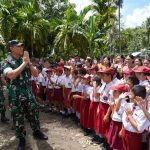 Pangdam I/BB Tinjau Pembangunan Jembatan Perintis Desa Hilihoucugala.