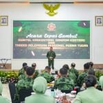 Pangkostrad Pimpin Lepas Sambut Asintel dan Danpom Kostrad serta Pelepasan Personel Purna Tugas.