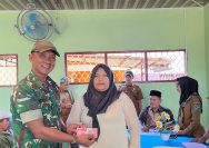 Perkuat Sinergi Demi Kesehatan Warga, Babinsa Koramil 07/Bosar Maligas Hadir dalam Lokakarya Mini Lintas Sektoral.