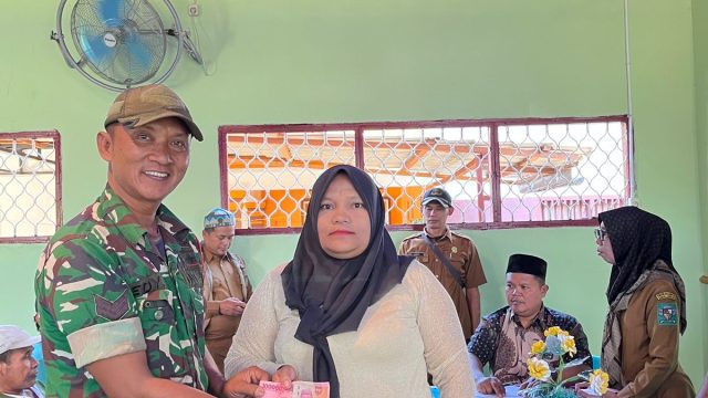 Perkuat Sinergi Demi Kesehatan Warga, Babinsa Koramil 07/Bosar Maligas Hadir dalam Lokakarya Mini Lintas Sektoral.
