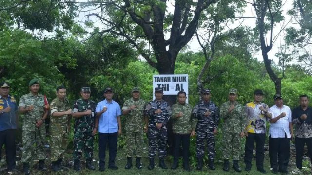 Strategis, Dankodaeral VI Tegaskan Pentingnya Pembangunan Lanal Selayar.