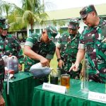 Pangdam I/BB Tinjau Kesiapan Satuan dan Inovasi Pengolahan Limbah Plastik di Paldam I/BB. Pangdam I/BB Tinjau Kesiapan Satuan dan Inovasi Pengolahan Limbah Plastik di Paldam I/BB.