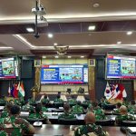 Kasum TNI Memberikan Pembekalan Kepemimpinan Visioner Kepada Pasis Dikreg LXVII Seskoad.