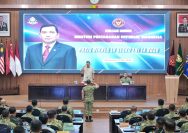 Menhan Sjafrie Sjamsoeddin Berikan Pembekalan Strategis di Sesko TNI: Pertahanan adalah Safety Belt Pembangunan Nasional