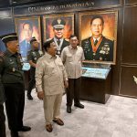 Panglima TNI Dampingi Presiden Prabowo Subianto Resmikan Museum dan Perpustakaan di Seskoad.