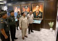 Panglima TNI Dampingi Presiden Prabowo Subianto Resmikan Museum dan Perpustakaan di Seskoad.