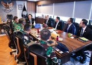 Pangkostrad Kunjungi Menko Infrastruktur, Bahas Isu Strategis dan Undang Hadiri Kostrad Run 2026.