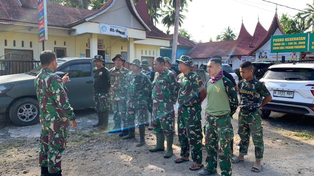 Penuh Semangat Satgas TMMD Ke 128 Tahun 2026 Melaksanakan Apel Pagi dan Doa Bersama .