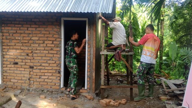 Penuh Keringat  Perjuangan, Satgas TMMD Ke-128 Tahun 2026 Memberikan Senyuman bagi Warga Nagari Batu Gadang.