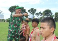 Kasdim 0207/Simalungun Tutup Persami KKRI 2026, Tanamkan Semangat Disiplin dan Jiwa Kepemimpinan Generasi Muda.