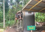 Satgas TMMD Ke 128 Percepat Pembangunan MCK Pos Pemuda Kampung Koto Nagari Batu Gadang .
